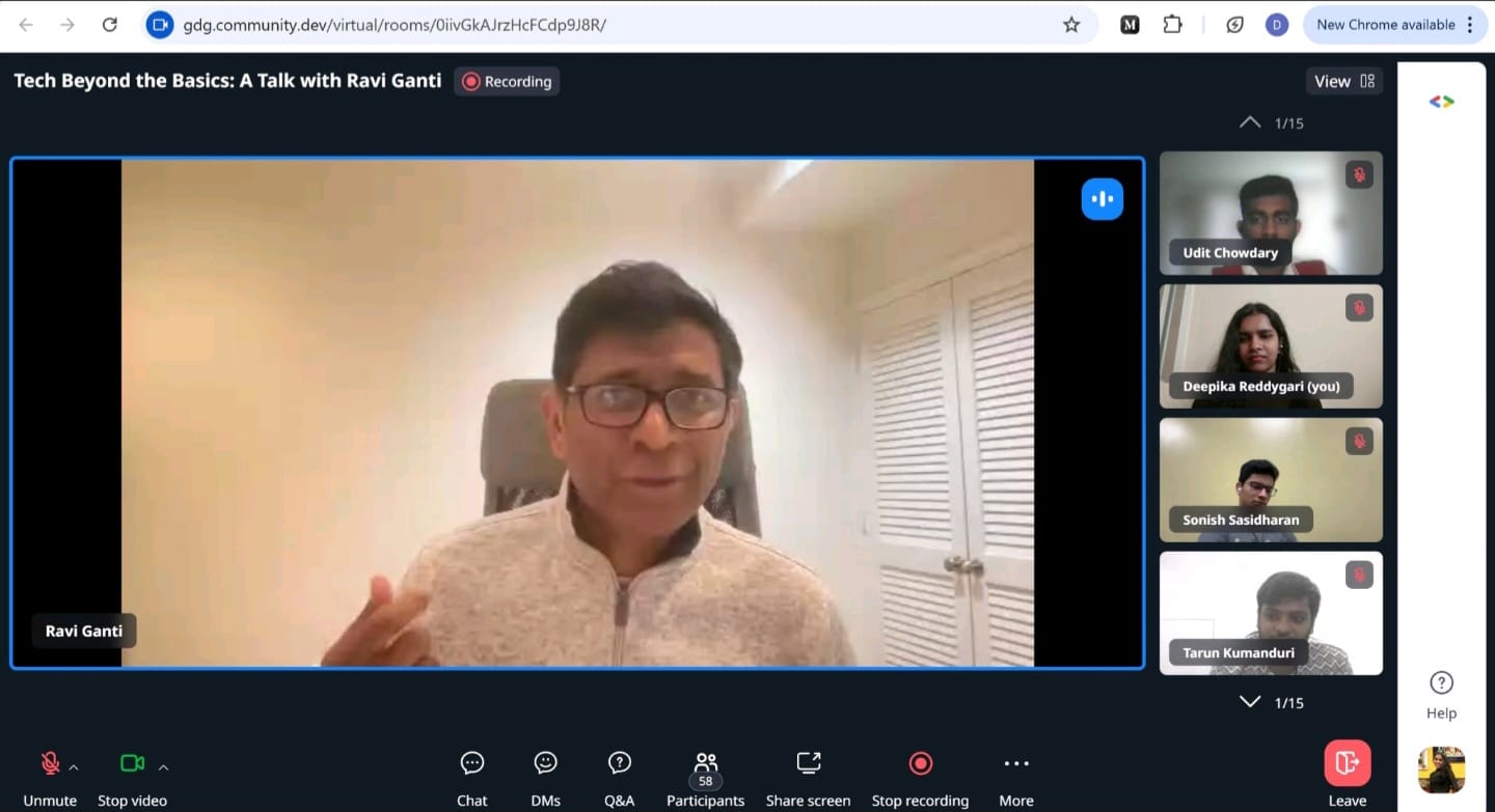 Ravi Ganti Webinar 1